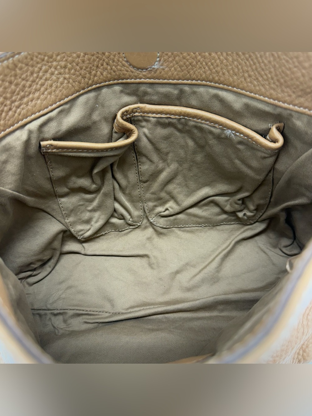 Vintage Fossil Brown Pebbled Leather Hobo Shoulder Bag - Picture 11 of 11